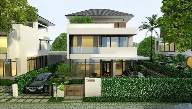 Thiết kế biệt thự phố mini đẹp